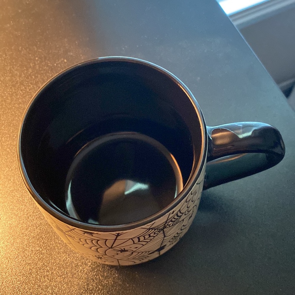 Disney Mickey Spider Web Halloween Mug - Picture 4 of 4